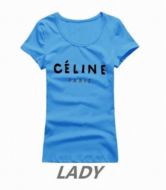 Celine short round collar T woman S-XL-017